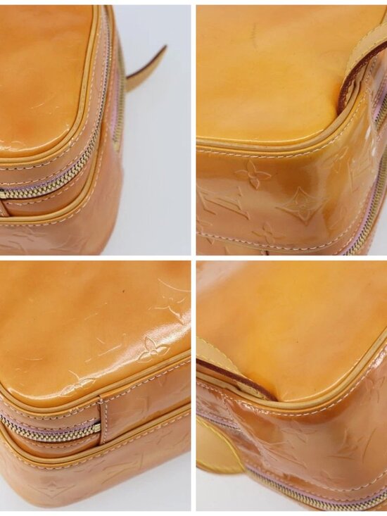 LOUIS VUITTON Monogram Vernis Marley Backpack Pink M91039 LV Auth LNZ301 main image 6